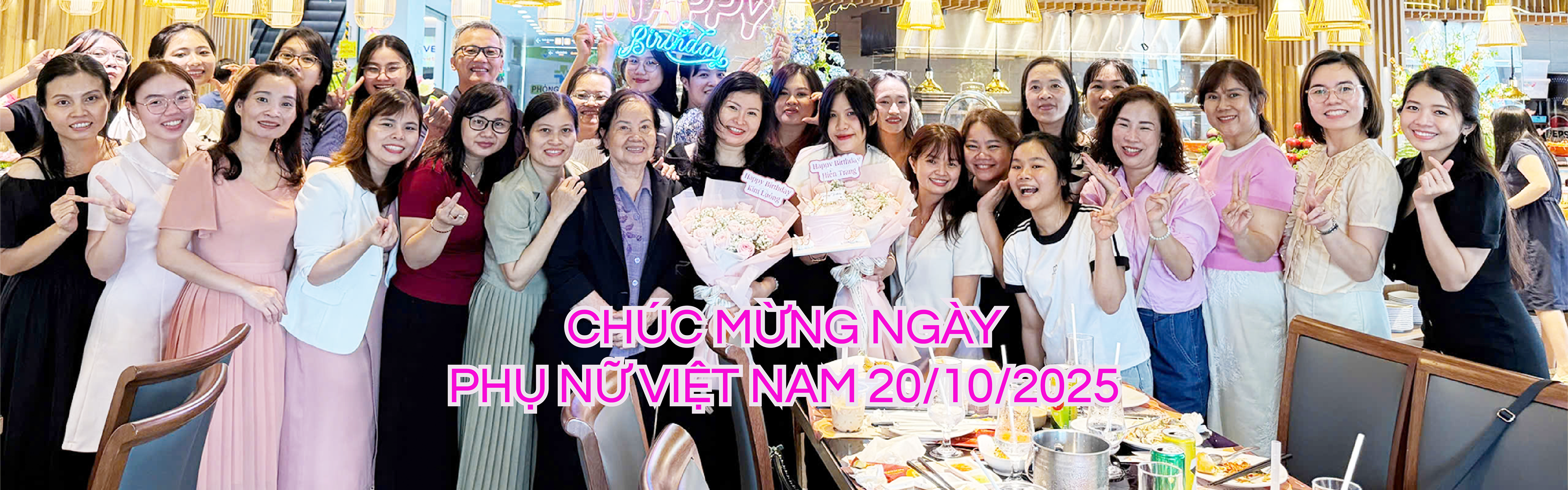 Chúc mừng Phụ nữ Việt Nam 20/10